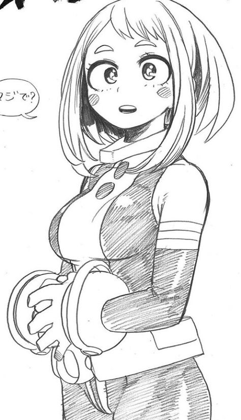 Horikoshi Sketches Mirko, Uraraka Wallpaper, 1366x768 Wallpaper Hd, Ochaco Uraraka, Naruto Sketch Drawing, Anime Drawing Books, Ochako Uraraka, Dragon Ball Super Manga, Sketch Inspiration