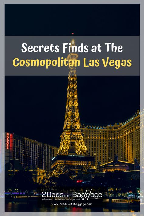 secret finds at The Cosmopolitan Las Vegas Old School Pizza, Eiffel Tower Restaurant, Las Vegas Trip Planning, Vegas Trip Planning, Cosmopolitan Las Vegas, Best Vacation Destinations, The Cosmopolitan, Family Vacation Destinations, Packing Hacks