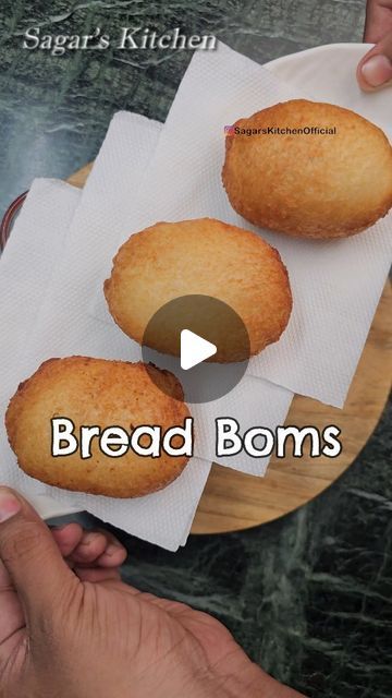 5.8M views · 442K likes | Sagar Kumar on Instagram: "Bread Rolls Recipe filled with Tasty Potato mix and Cheese You Must Try this

#Shorts #Reels #InstaReels #InstaShorts #AnnaKaFood #BreadRolls #BreadRollRecipe #RollsRecipe #BreadPakoda #PotatoBoms #PotatoRolls #BreadBomb" Bread Cutlet Recipe, Bread Starter Recipe With Potato Flakes, Cheese Pakoda Recipe, How To Make Bread Pakora, Bread Pakoda Recipe Video, Paneer Bread Pakora, Bread Cutlet, Cutlets Recipes, Bread Rolls Recipe