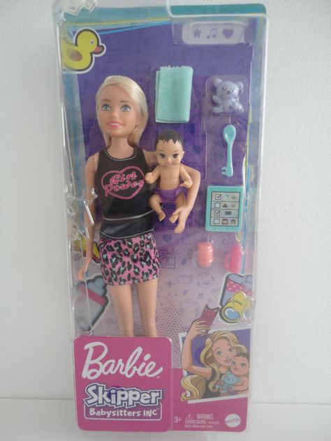 Barbie Skipper Babysitters Inc, Skipper Babysitter, Barbie Bebe, Old School Candy, Radiology Gift, Barbie Diy Accessories, Minnie Mouse Birthday Cakes, Baby Barbie, Stitch Toy