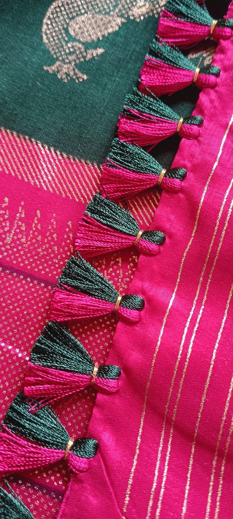 Saree Palu Resa Design, Double Colour Saree, Saree, Quick Saves, Design