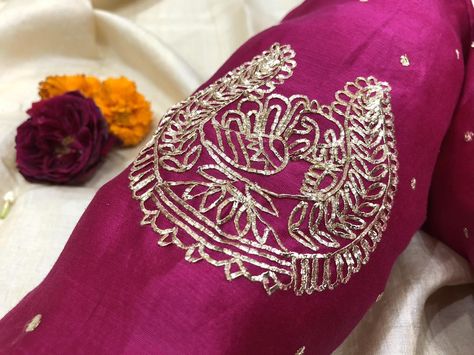 Elevate yourself in the allure of our magenta silk chanderi blouse, detailed with exquisite hand embroidered intricate pita work. Perfect for weddings and festive glam. DM now to claim yours #FashionInspo #StyleGoals #OutfitInspiration #TrendyLook #InstaFashion #OOTD #Fashionista #StyleDiaries #GlamorousLife #FashionAddict #FashionLover #StyleOfTheDay #FashionForward #OOTDFashion #InstaStyle #FashionPost #TrendAlert #FashionTrends #Fashionable #StylishLife #MagentaMagic #HandEmbroidery #Pi... Pita Work, Elevate Yourself, Aari Work, Fashion Addict, Ootd Fashion, Pita, Fashion Lover, Hand Embroidered, Hand Embroidery