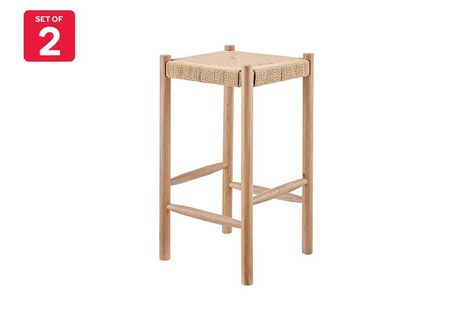 Backless Counter Stools, Stackable Stools, Bar Tops, Bench Stool, Kitchen Counters, Nordic Home, Kitchen Stools, Oak Finish, Light Oak