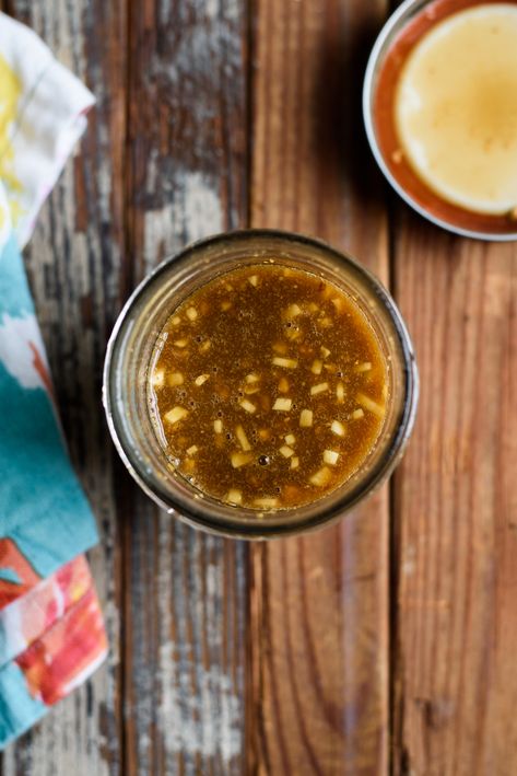 The Most Addictive Sesame Ginger Sauce! Use it as a salad dressing, dumpling dip, or marinade. Grain Bowl Sauce, Sesame Ginger Sauce, Balsamic Vinaigrette Dressing Recipe, Rosemary Sauce, Homemade Balsamic Dressing, Balsamic Dressing Recipe, Charred Broccoli, Vinaigrette Dressing Recipe, Balsamic Vinaigrette Recipe