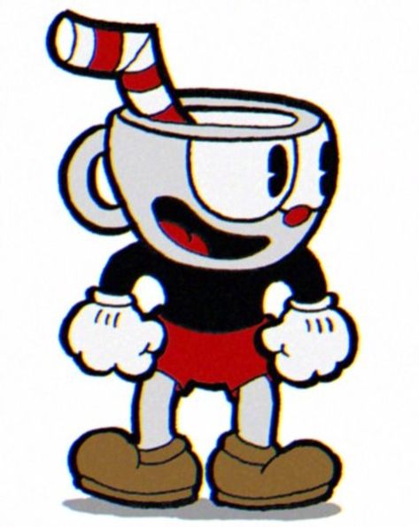 Cuphead (Character) - Giant Bomb 3d Cinema, Giant Bomb, Cuphead Game, Gameboy Color, List Of Characters, 8bit Art, Deal With The Devil, Felix The Cats, Video Game Art