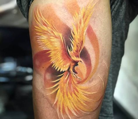 Phoenix And Lion Tattoo, Phoenix Realistic Tattoo, Phoenix Realistic, Phoenix Bird Tattoo, Tattoo Realism, Phoenix Bird Tattoos, Pocket Watch Tattoos, Cartoon Tattoo, Comic Tattoo