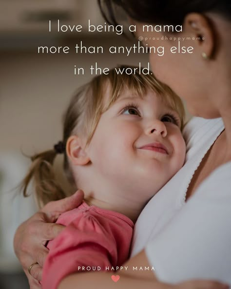 50+ Inspiring mom quotes to help you celebrate motherhood! From inspirational motherhood quotes that embrace a mother’s strength and love for her children to encouraging mom quotes that lift you up on the hard days. These heart-felt quotes about being a mom are sure to inspire you! #mother #love #son #daughter #momlife Quotes On Mom Love, Mom Daughter Love Quotes, Cute Quotes For Daughter, You Are My Strength, Daughter Mom Quotes, I Love Being A Mom Quotes, Being Mom Quotes, I Love You Baby Quotes, Quotes On Mothers Love