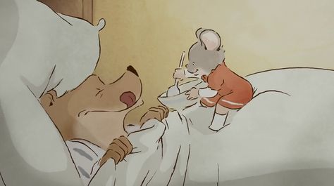 Ernest and Celestine Ernest And Celestine, Book Illustration Layout, Rabbit Art, Cute Animal Drawings, Character Design References, Children's Book Illustration, Animated Characters, Animated Movies, Animal Illustration