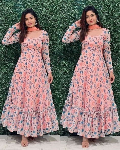 🌍Worldwide Clothing Shop👗 on Instagram: "😍 Take Screenshot and Send us on WhatsApp(+91 9940987993) to place your orders❤️ 💯 Plan your Festival Special Outfit with us and Be the Centre Of Attraction 👉WhatsApp(+91-9940987993) For inquiry/Orders Or Direct Message us on Instagram✅ . 👉 Check out our Highlights for Reviews ✨ . 👉World Wide Shipping Available . 👉100% quality assured Product with pocket Friendly✅ Trusted Seller Since 2020." Long Drees Women, Fork Dress Design For Women, Normal Kurti Designs, New Frock Designs Dresses, Full Dress Designs, Dress With Saree, Maternity Frocks, Women Dresses Indian, Long Frok