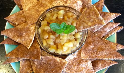 Little Blue Plates – Plant-based meals on a little blue plate. Simple enough to recreate. Fall Potluck, Apple Salsa, Vegan Potluck, Strawberry Salsa, Plant Based Snacks, Vegan Kids, Cinnamon Chips, Blue Plate, Fall Cooking