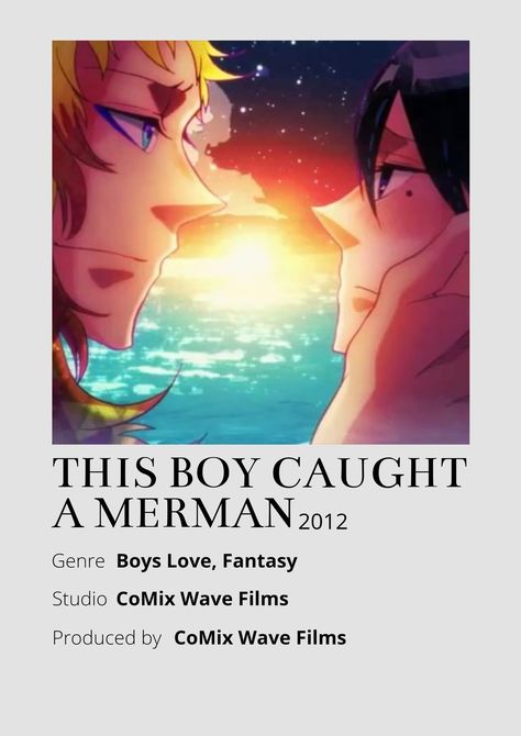 This Boy Caught a Merman Anime Minimalist poster 😊 Information taken from myanimelist.net and wikipedia.org Anime Minimalist Poster, Poster Information, This Boy, Minimalist Poster, Film, Movie Posters, Anime, Art, Film Posters