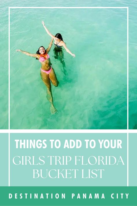 Uncover the charm of Panama City, Florida, with our ultimate girls' trip guide! From sun-kissed beaches to vibrant nightlife, plan your perfect getaway. Florida Girls Trip, City Bachelorette, Panama City Florida, Panama City Beach Florida, Florida Girl, Panama City Beach, Panama City, Panama City Panama, Sun Kissed