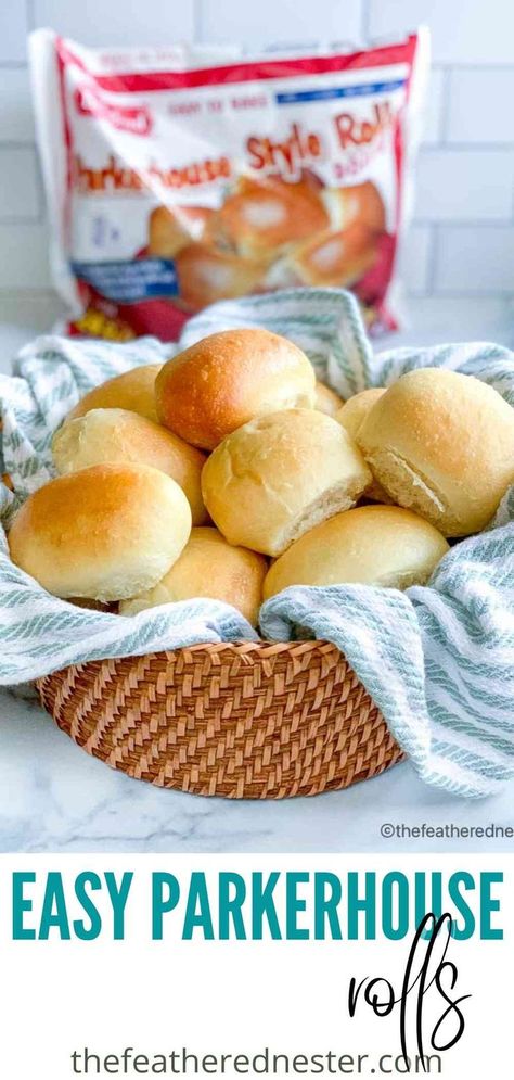 Best Frozen Rolls For Thanksgiving, Best Frozen Dinner Rolls, Bridgeford Rolls Recipes, Bridgford Ready Dough Recipes, Frozen Rolls Recipes, Frozen Yeast Rolls, Parkerhouse Rolls, Frozen Bread Dough Recipes, Best Yeast Rolls