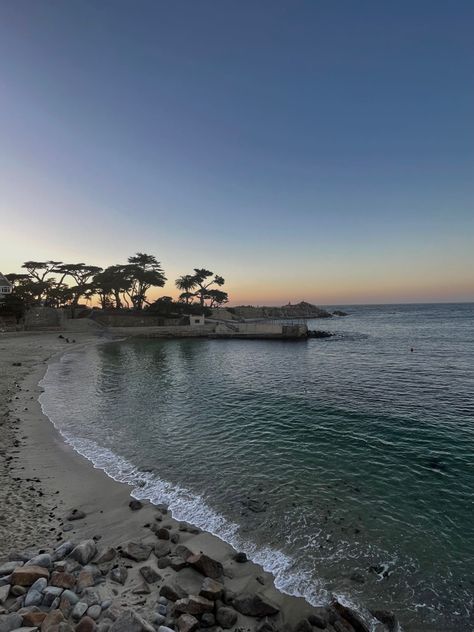 #sunset #montereybeach #westcoast Monterey Beach, Beach Vibe, Monterey, West Coast, Cali, Summer Vibes