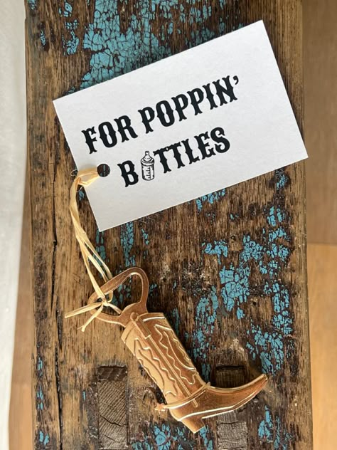 Country Theme Table Decorations, Cowboy Boot Bottle Opener, Boots And Bottles Party, Boots And Bowties Theme Party Ideas, Cowboy Baby Shower Gift Ideas, Western Fall Baby Shower Ideas, Western Baby Boy Shower Ideas Little Cowboy, Neutral Cowboy Party, A Little Cowboy Is On His Way Decor