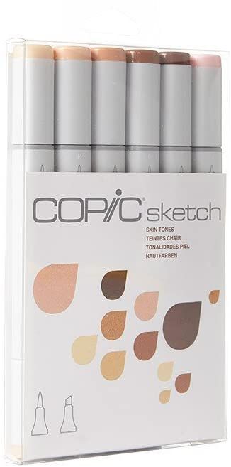 Copic Marker Set, Artist Markers, Cute Stationary School Supplies, Art Supply Organization, Copic Sketch Markers, Copic Sketch, Colors For Skin Tone, Sketch Markers, Cute School Supplies