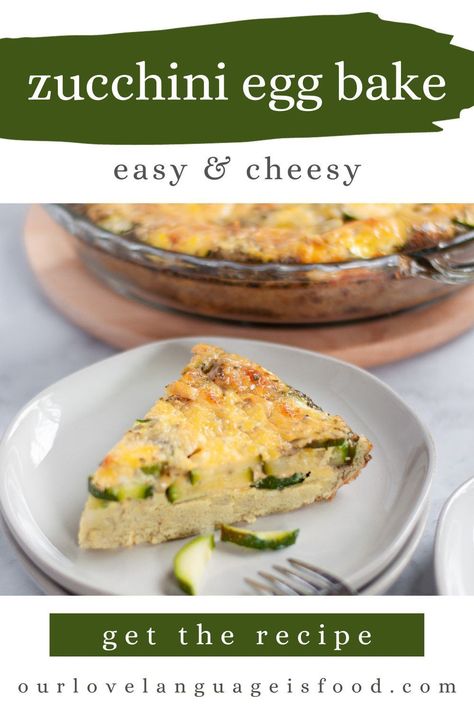 Cheesy Egg Casserole, Zucchini Egg Bake, Casserole With Zucchini, Egg Zucchini, Crustless Zucchini Quiche, Healthy Egg Bake, What To Make With Zucchini, Veggie Egg Bake, Egg Bake Recipe