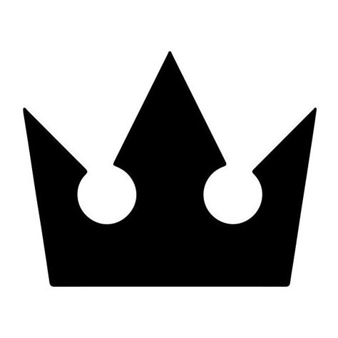 Kingdom Hearts Crown Icon via Polyvore featuring accessories Kingdom Hearts Crown, Kingdom Hearts Logo, Kingdom Hearts Tattoo, Crown Icon, Tribute Tattoos, Kingdom Hearts Characters, Heart Stencil, Heart Coloring Pages, Kingdom Hearts Art