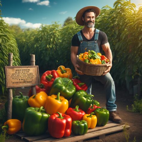 The right way to fertilize peppers for the biggest harvest ever. Vegetable Garden, Peppers, Stuffed Peppers