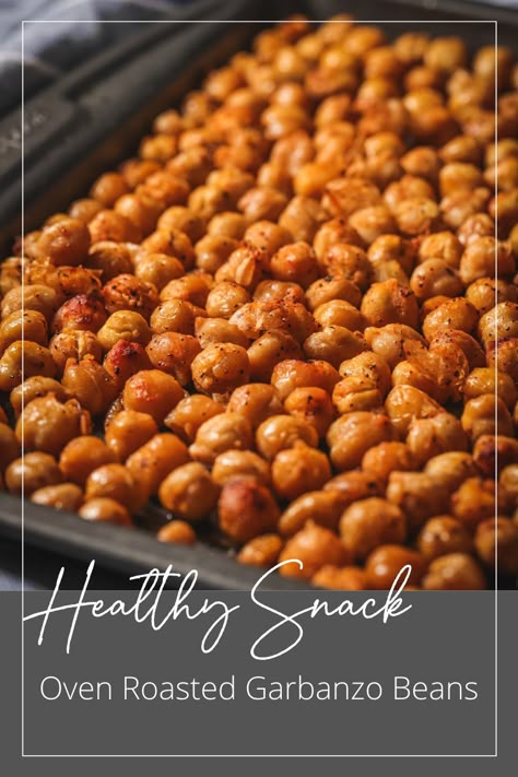 Garbanzo Beans Roasted, Garbanzo Bean Recipes Roasted, Roasted Garbanzo Beans Oven, Garbanzo Bean Snack, Baked Garbanzo Beans, Artichoke And Garbanzo Beans, Crispy Garbanzo Beans Oven Roasted Chickpeas, Crunchy Garbanzo Beans Oven, Garbonzo Beans