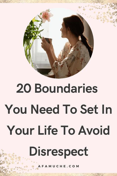 20 Must Have Personal Boundaries You Must Set In Life - Afam Uche How To Start Setting Boundaries, Books On Boundaries, Setting Personal Boundaries, Emotional Boundaries Examples, Boundaries To Set For Yourself, How To Set Boundaries For Yourself, Boundaries Images, Healthy Boundaries Examples, Set Boundaries Quotes Respect Yourself