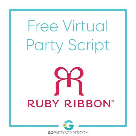 Your first Party Script is on the house. Find out how to host a killer #rubyribbon virtual party using one of our done-for-you Virtual Party Script Packages. Simply copy and paste your way to sales. Check out your first themed Ruby Ribbon Virtual Party Script - it's FREE! #directsales #virtualparty #mlm #wahm #rubyribbonpartyscript Direct Sales Party, Ruby Ribbon, Facebook Party, Virtual Party, Online Parties, Game Ideas, Party Needs, Party Planner, Direct Sales