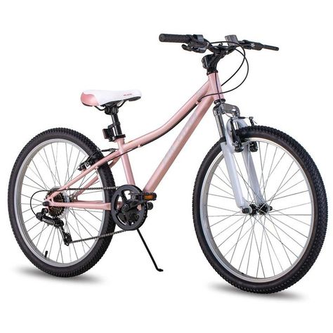 Hiland 24 Inch Mountain Bike Shimano 7-Speed for Youth/Teen Bike Multiple Colors Bike For Kids, Hybrid Bikes, Confidence Kids, Magic Bands, Hybrid Bike, Kids Bicycle, Kids Bike, High Carbon Steel, Mountain Bike