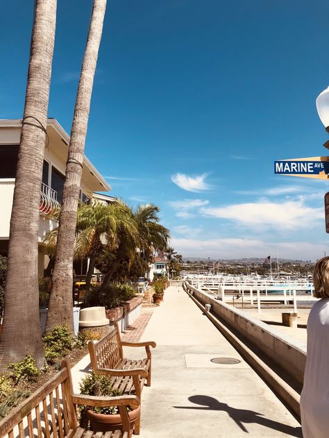 Balboa Island (USA) Balboa Island, Random Places, Summer Board, Balboa, Beach Town, California Travel, Beach House, San Diego, Mood Board