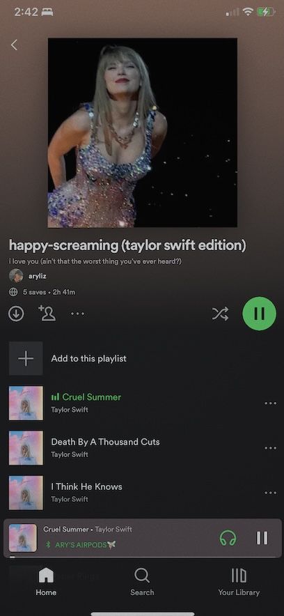 Playlist Names For Taylor Swift, Taylor Swift Spotify Playlist Names, Taylor Swift Playlist Ideas, Taylor Swift Playlist Names, Taylor Swift Spotify Playlist, Tyler Swift, Taylor Swift Playlist, Summer Taylor, Anniversary Scrapbook