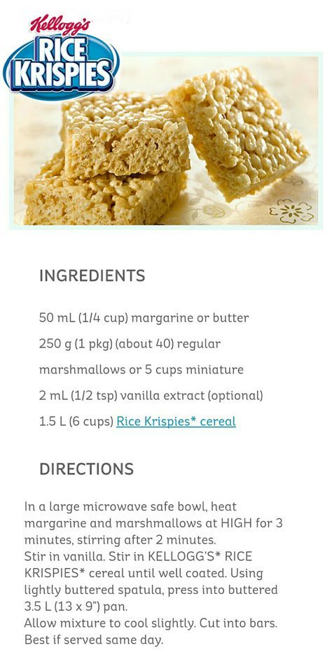 Rice Krispie Treats Original Recipe, Homemade Rice Krispies, Rice Krispie Treats Christmas, Krispy Treats Recipe, Rice Krispie Squares, Microwave Recipe, Recipe Rice, Krispie Treats Recipe, Rice Recipes For Dinner