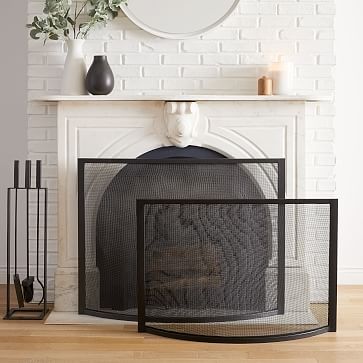 Modern Fireplace Mantles, Industrial Fireplaces, Industrial Fireplace, Minimalist Fireplace, Apartment Accessories, Reclaimed Wood Floating Shelves, Metal Fireplace, Teen Furniture, Fireplace Hearth