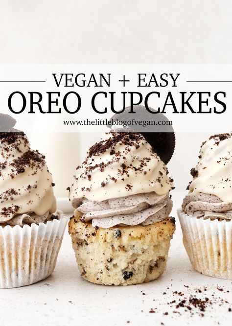 Vegan Protein Cupcakes, Vegan Wedding Cupcakes, Pretty Vegan Desserts, Vegan Cookies And Cream Cupcakes, Raw Vegan Cupcakes, Healthy Vegan Cupcakes, Best Vegan Cupcake Recipe, Non Dairy Cupcakes, Vegan Gf Cupcakes