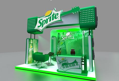 Sprite on Behance Festival Stand Design, Event Booth Design, Booth Inspiration, Concert Stage Design, Exhibition Stall Design, Brand Activation, Event Booth, Small Balcony Design, Window Display Design