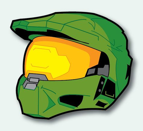 Master Chief by Noveroth Master Chief Helmet Drawing, Master Chief Dibujo, Halo Master Chief Helmet, Master Chief Helmet, Halo Drawings, Halo Tattoo, Helmet Drawing, Game Logos, Halo Master Chief