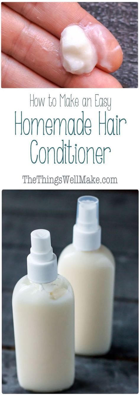 Diy Conditioner For Oily Hair, Homemade Leave In Hair Conditioner, Diy Leave In Conditioner For Dry Hair, Leave In Conditioner Diy, Diy Leave In Hair Conditioner, Homemade Leave In Conditioner, Natural Conditioner For Hair, Homemade Hair Conditioner, Easy Diy Hair