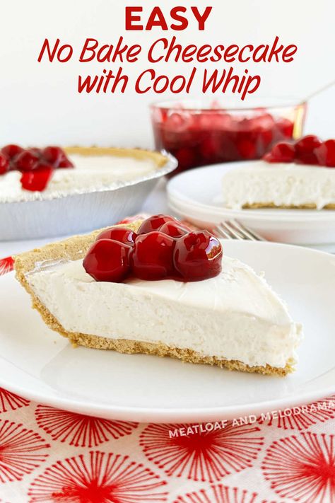 Cool Whip Cheesecake Recipes, Whip Cream Cheesecake, Cool Whip And Cream Cheese, Deserts With Cream Cheese And Cool Whip, Cheesecake With Cool Whip, Whipped Cream Cheesecake, Cream Cheese And Cool Whip, Vanilla Desert, Cream Cheese Cool Whip Cheesecake