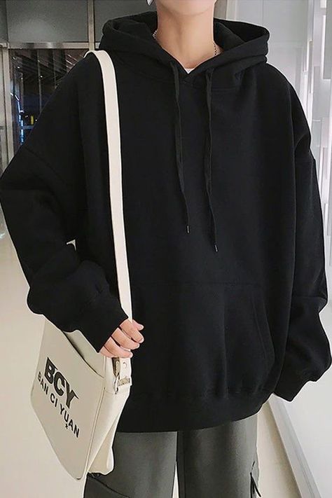 the friend zone by abby jimenez Hoodie Outfit Korean, Hoodie Outfit Aesthetic, Black Hoodie Outfit, Black Oversized Hoodie, Hoddies Outfits, Plain Black Hoodie, Oversized Hoodie Outfit, Abby Jimenez, Oversized Hoodie Men