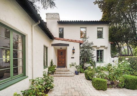 Major Renovation of 1929 Spanish Revival Home Spanish Colonial Style Homes, Spanish Revival Architecture, Spanish Exterior, Spanish Colonial Revival, Googie Architecture, Spanish Colonial Homes, Spanish Revival Home, Spanish Bungalow, Colonial Style Homes