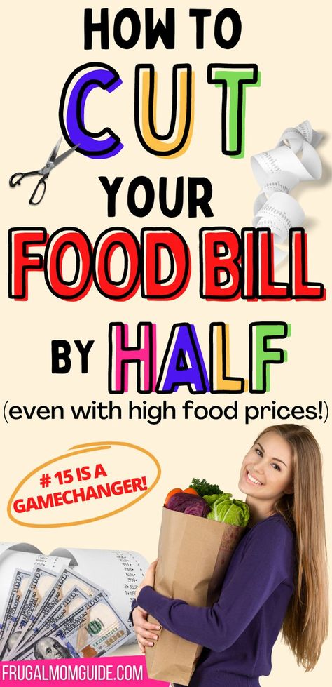 Frugal Grocery Shopping List, Buying Groceries On A Budget, Reduce Grocery Bill, Grocery Hacks Saving Money, Food On A Budget Grocery Lists, How To Save Money At The Grocery Store, Money Saving Food Tips, Extreme Grocery Budget, Live Cheap Saving Money