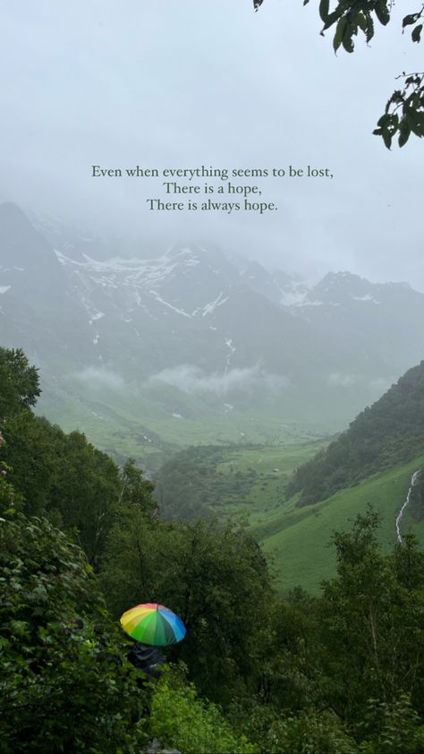 Mountain valley positive quote Instagram story idea Ray Of Hope Quotes, Ray Of Hope, Hope Quotes, Positive Affirmation, Tough Times, Positive Affirmations, Quote Of The Day, Dumb And Dumber, Best Quotes