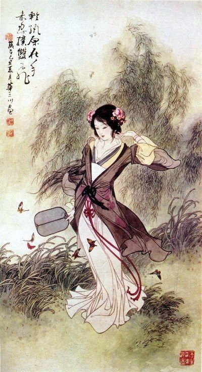 japanese art, japanese woman, japanese girl, kimono, long hair Ancient Paintings, Japanese Drawings, Traditional Japanese Art, Painting Of Girl, Japanese Aesthetic, Japan Girl, Modern Artists, Sketchbook Art Inspiration, Japanese Women