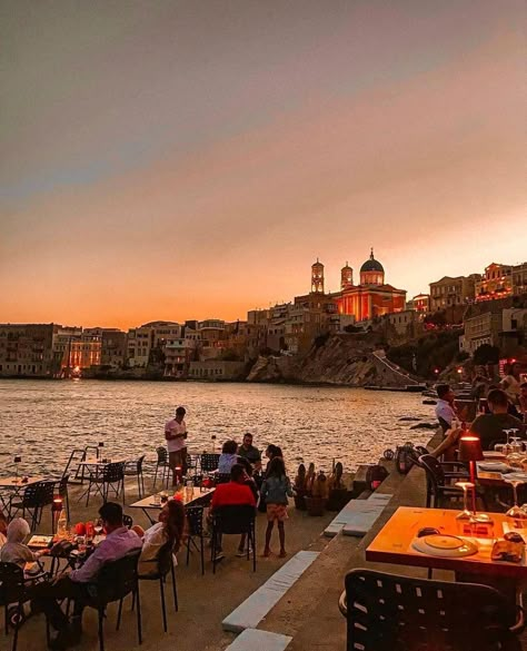 Greece whispers 🇬🇷💙🧿 on Instagram: “Lets’s start 😎 All praise belongs to the respectful owners. Photo credit @ciel.syros Congratulations for this beautiful photo🧿💙🙋‍♂️…” Greece Activities, Island Hopping Greece, Greek Activities, Syros Island, Syros Greece, Zorba The Greek, Travel In Greece, Island Photography, Greek Summer