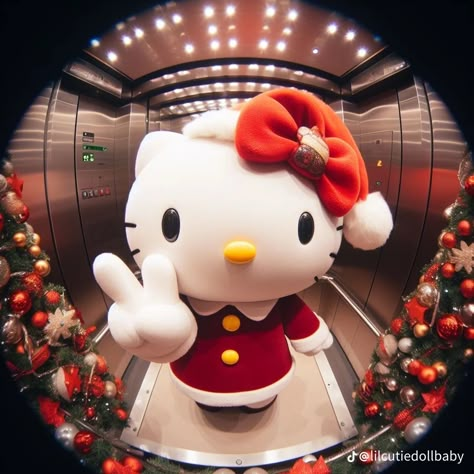 Hello Kitty — Made by: lilcutiedollbaby (TikTok) Christmas Pfp, Hello Kitty, Kitty, Christmas