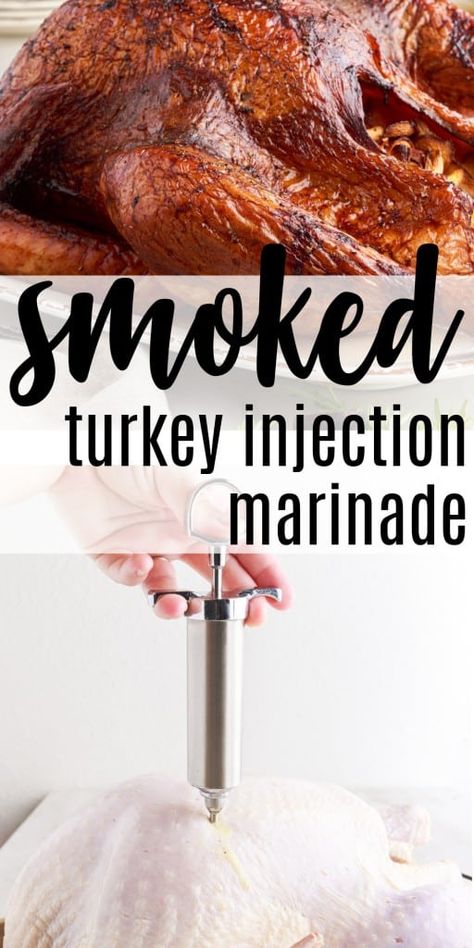 Turkey Seasoning Injection Recipe, Injection For Smoked Turkey, Injectable Butter Marinade, Dry Brine Turkey Recipes Thanksgiving, Turkey Breast Injection Recipes, Smoked Turkey Injection Recipes, Injectable Turkey Marinade, Poultry Injection Recipe, Injecting Turkey