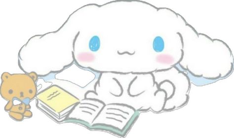 cinnamon roll on a clod with a book and a teddy bear and the words bitxh and fyck on top Cinnamoroll Aesthetic Wallpaper, Cute Cinnamoroll Wallpaper, Cinnamon Roll Wallpaper, Cinnamoroll Aesthetic, Cinnamoroll Wallpaper, Cute Cinnamoroll, Kitty Drawing, Hello Kitty Drawing, A Teddy Bear