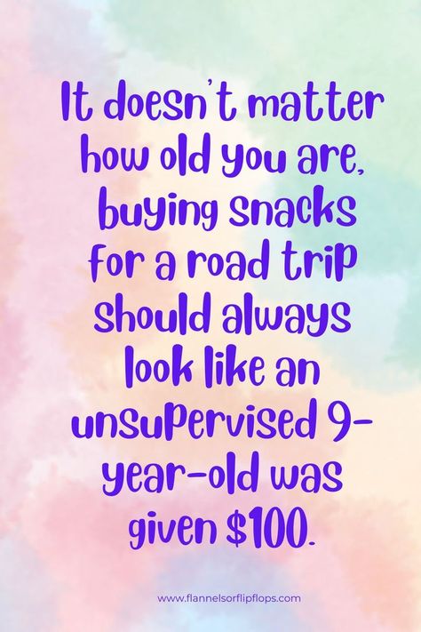 The best road trip quotes for instagram captions Road Trip Sayings, Road Trip Quotes Funny, Quotes About Road Trips, Short Humor Quotes, Roadtrip Quotes, Snacking Quotes, Vacation Snacks, Trip Quotes, Quotes For Instagram Captions