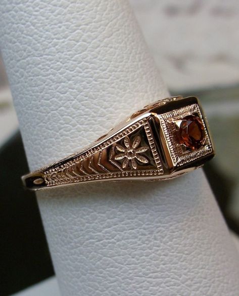 Garnet Wedding Rings, Filigree Wedding Ring, Rose Gold Art, Garnet Wedding, Filigree Ring Gold, Red Garnet Ring, Stock Design, Antique Filigree, Order Design