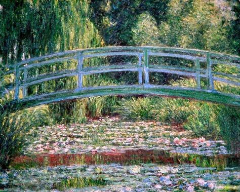 Claude Monet Horizontal, The Japanese Footbridge, Monet Bridge, Water Lily Pond Monet, Water Lily Pond, Denver Art Museum, Philadelphia Museums, Monet Paintings, Philadelphia Museum Of Art