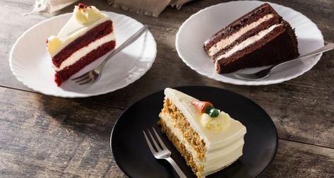 National Cake Day is celebrated on November 26th to mark the countless cake recipes. Cakes are used to mark many occasions such as birthday and wedding anniversary, graduation and naming ceremonies, baby showers, retirements, etc. Today, cakes are made in different designs, art, frosting, flavors, and texture. Generally, most cakes are made with flour, butter, … Cake Jokes, Frosting Flavors, Bad Cakes, Slice Cake, Cake Slices, Wedding Cake Flavors, Cake Day, Sweet Cake, Cake Slice