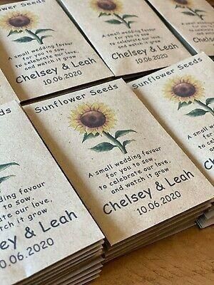 Sunflower Seed Wedding Favors, Seed Wedding Favors, Sunflower Themed Wedding, Future Wedding Plans, Cute Wedding Ideas, Sunflower Seed, Wedding Favors For Guests, Sunflower Wedding, Wedding Gift Favors